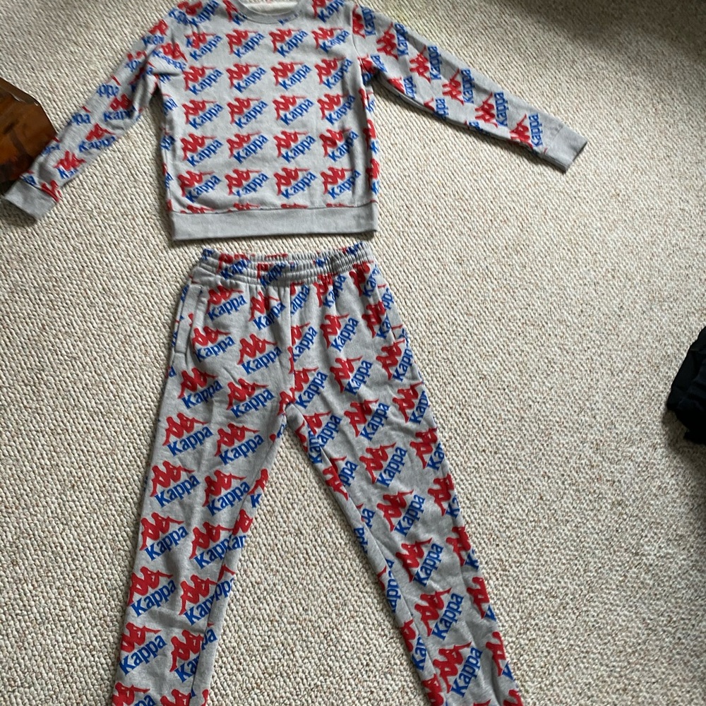 KAPPA LOGO SWEATSUIT MENS SMALL